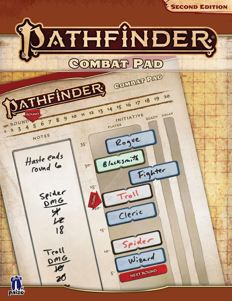 Pathfinder Combat Pad - Initiativspårare Paizo Publishing