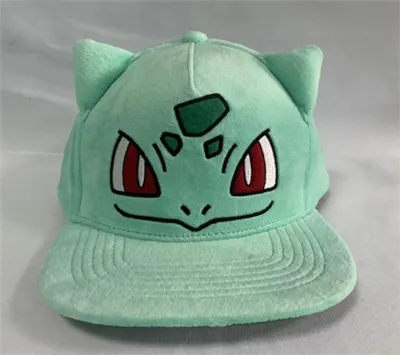 Pokemon Bulbasaur Plush Cap Difuzed