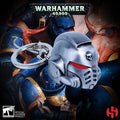 Primaris Space Marine Metal Helmet Nyckelring - Warhammer 40K Semic