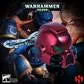 Primaris Space Marine MKVII Helmet Blood Angels Nyckelring - Warhammer 40K Semic
