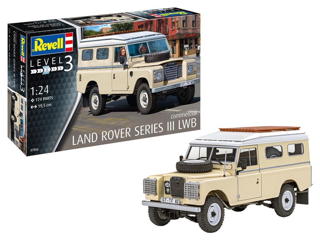 Revell Land Rover Series III LWB (komersiell) 1:24 Revell