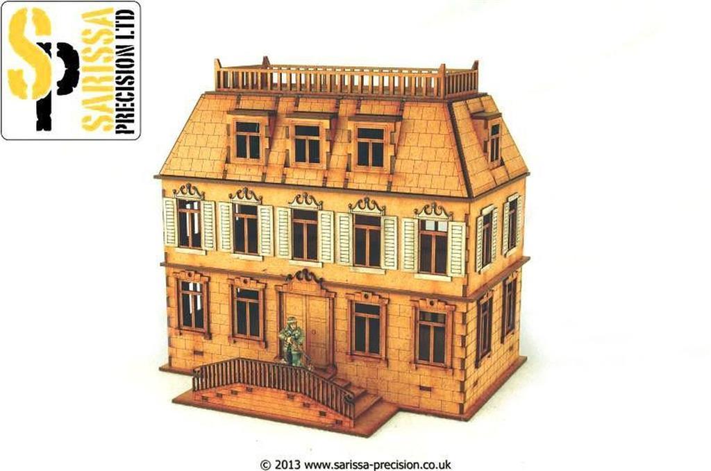 Sarissa Hobby & Terrain - WW2 European Chateau Warlord Games