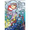 Stänkt Glas Pussel 126P Ponyo Under Vattnet Semic
