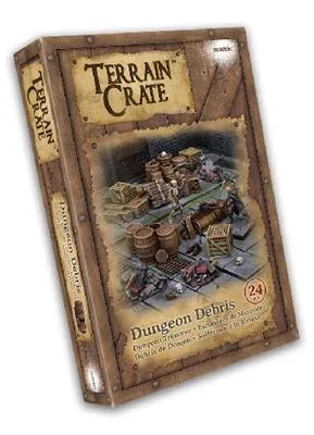 Terrain Crate - Dungeon Debris - Plastscenarier för Spel Mantic Games