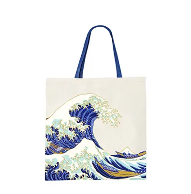 Tote Bag - The Great Wave of Kanagawa Distrineo