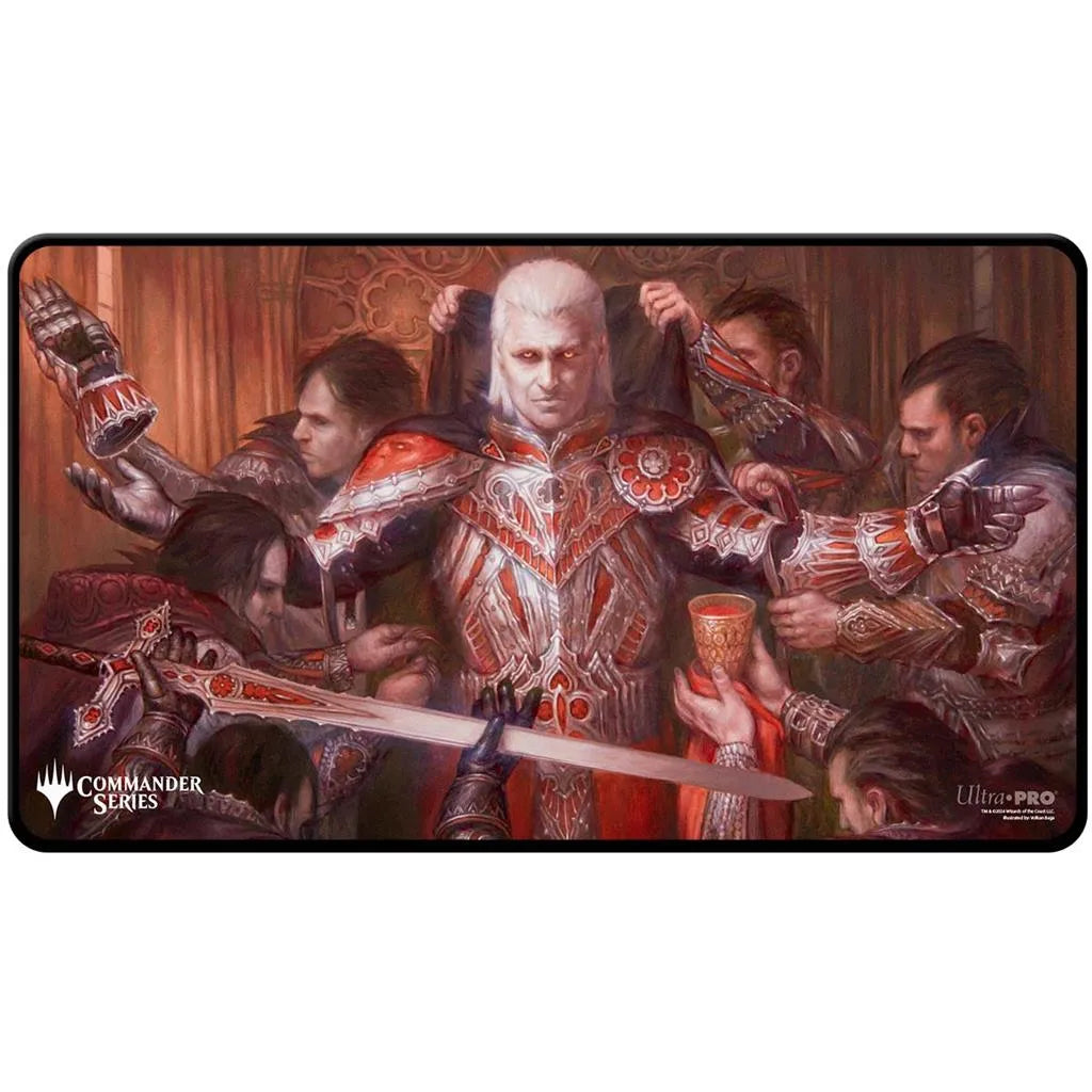 Black Stitched Playmat - Magic: The Gathering Commander Series - Release 3 Ultra Pro