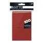 UP - Standard Deck Protector - PRO-Matte Red (100 Sleeves) Ultra Pro