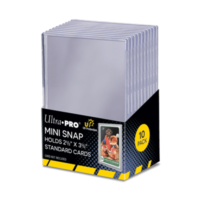 UP - UV Mini Snap Korthållare (10ct Pack) Ultra Pro