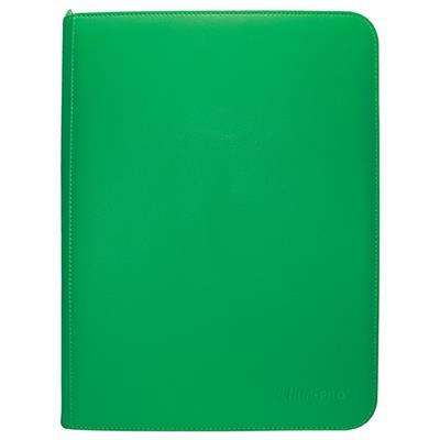 UP - Vivid 9-Pocket Zippered PRO-Binder: Green Ultra Pro