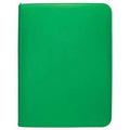 UP - Vivid 9-Pocket Zippered PRO-Binder: Green Ultra Pro