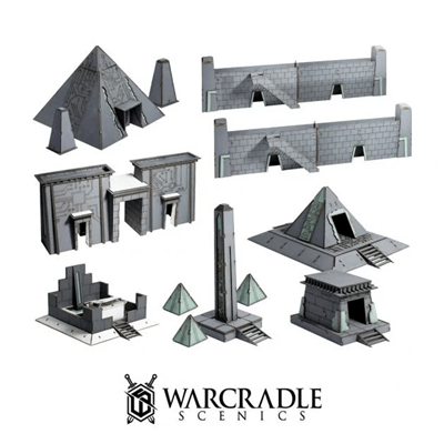 Warcradle Scenics: Immortal Tombs Set Warcradle Studios