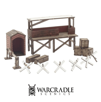 Warcradle Scenics: Normandy Farm - Checkpoint - EN Warcradle Studios