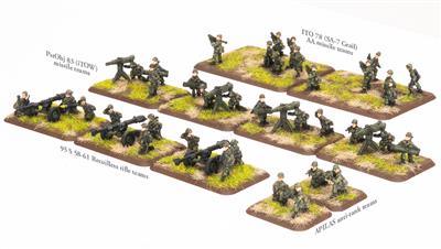World War III: Team Yankee - Weapons Platoons (x38 Figur) - EN