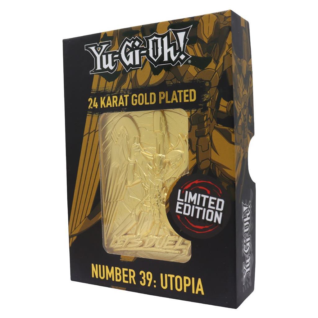Yu-Gi-Oh! Limited Edition 24K Gold Plated Collectible - Utopia Fanattik