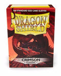 Dragon Shield Standard Sleeves - Crimson (100 Sleeves) Arcane Tinmen