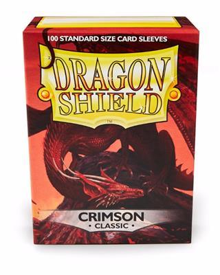 Dragon Shield Standard Sleeves - Crimson (100 Sleeves) Arcane Tinmen