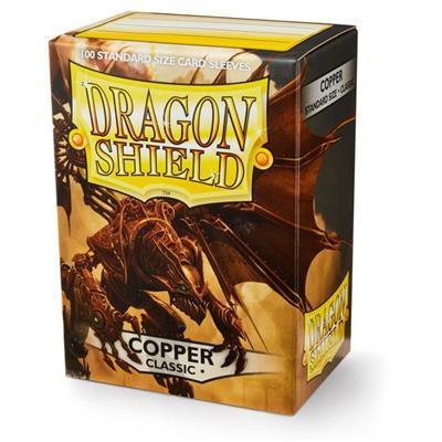 Dragon Shield Standard Sleeves - Copper 'Fiddlestix' (100 Sleeves)