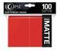 UP - Eclipse Matte Standard Sleeves: Apple Red (100 Sleeves)