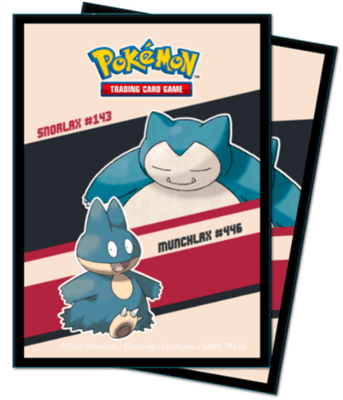 UP - Snorlax & Munchlax Deck Protectors för Pokémon (65 Sleeves) Ultra Pro