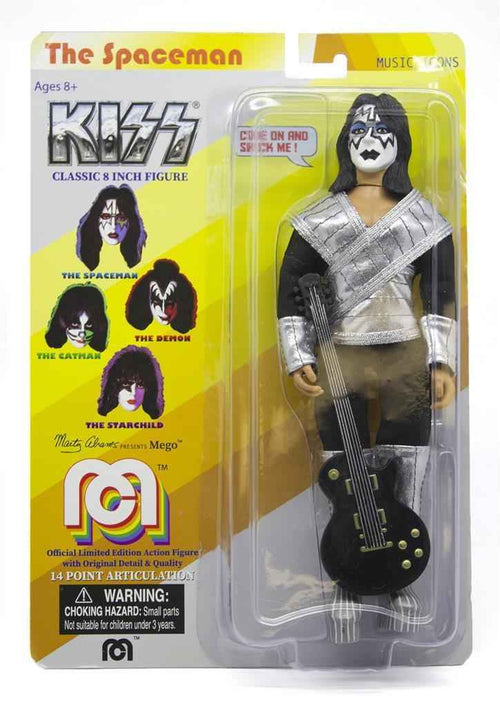 8" KISS - Spaceman (Love Gun) Figur