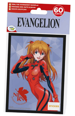 Evangelion Sleeves - ASUKA (60 ärmar) Don’t Panic Games