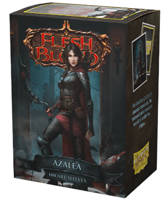 Dragon Shield Flesh and Blood License Standard Matte Art Sleeves - Azalea (100 Sleeves) Arcane Tinmen