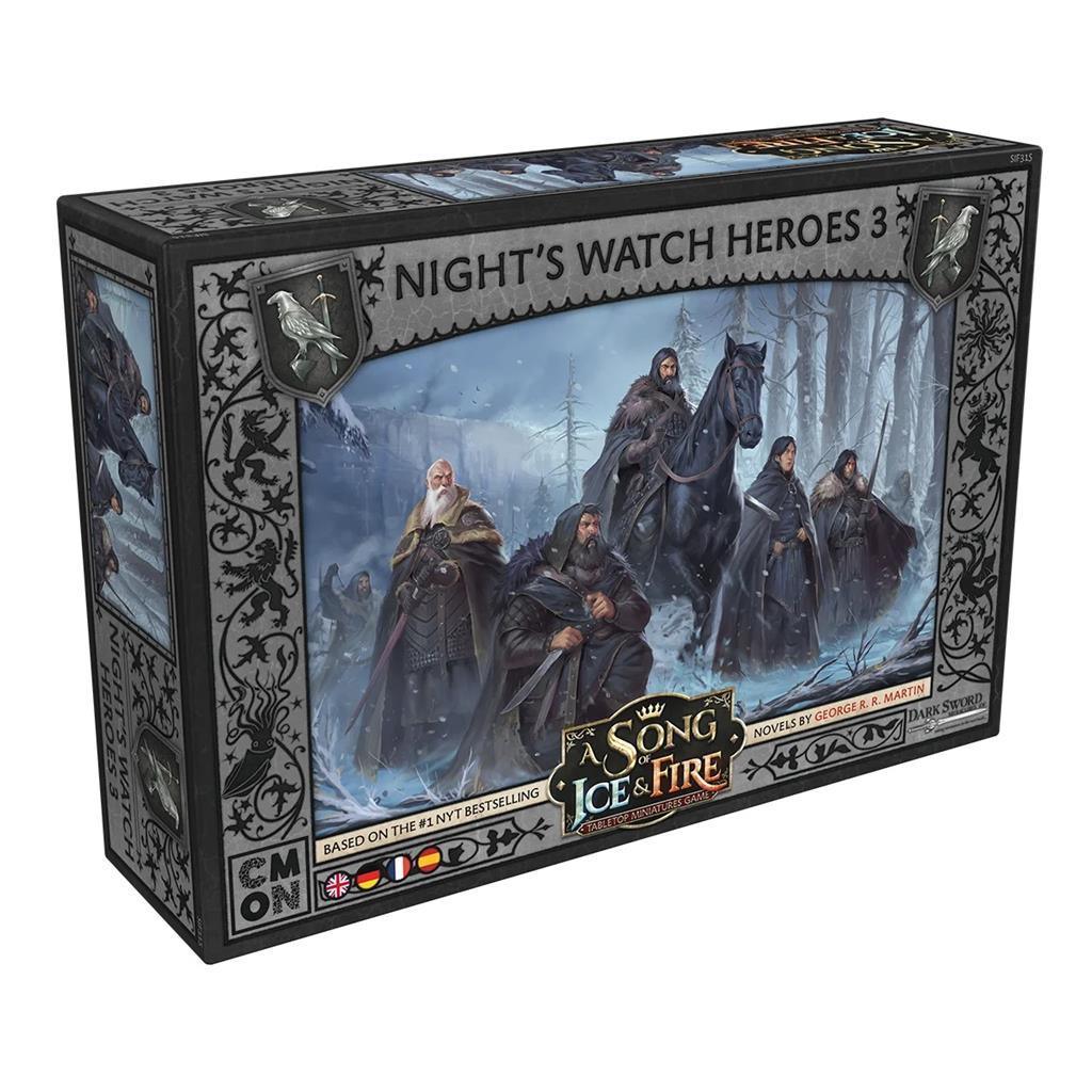 A Song of Ice And Fire – Night's Watch Heroes 3 Asmodee DE