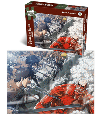 Attack on Titan - Pussel 1000 bitar Don’t Panic Games