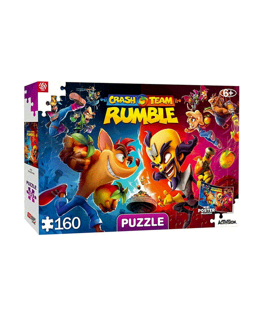 Barn: Crash Rumble Heroes Pussel 160pcs