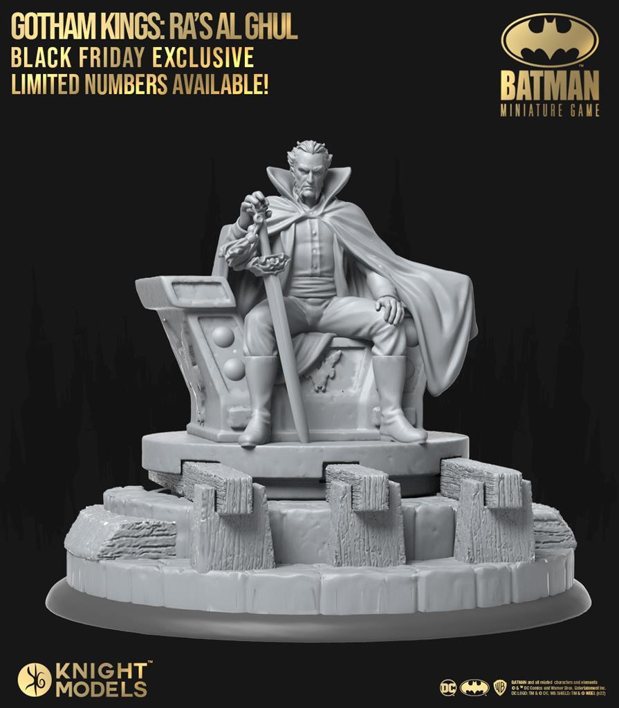 Batman Miniature Game: Gotham Kings Ra's Al Ghul (Skin) Knight Models