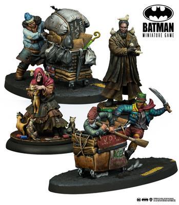 Batman Miniature Game: Blackfire's Reinforcements Knight Models