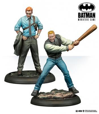 Batman Miniature Game: Löjtnant Gordon & Detektiv Flass År Ett - EN Knight Models