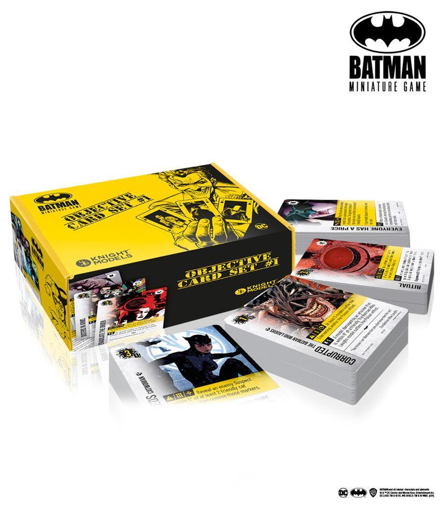 Batman Miniature Game: Objective Card Set 1 - EN Knight Models