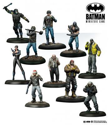 Batman Miniature Game: The Penguin Underworld King Knight Models
