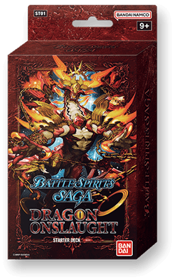 Battle Spirits Saga - Starter Deck Display "Red" SD01 (6 Packs) - EN Bandai TCG
