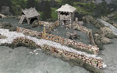 Battle Systems: Stenväggar - EN Battle Systems