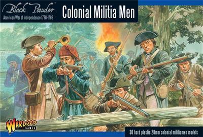 Black Powder - Colonial Militia Men - EN