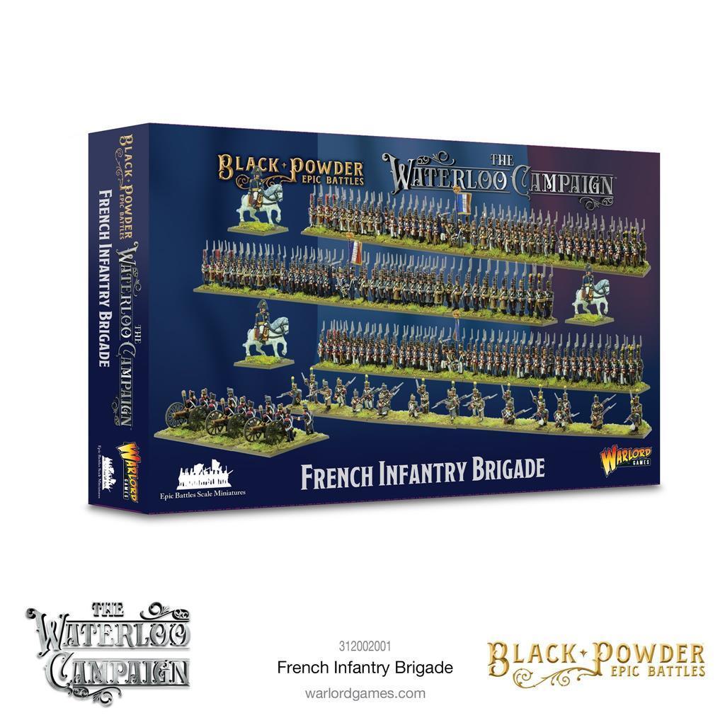 Black Powder Epic Battles: Waterloo - Fransk Infanteribrigad - EN Warlord Games