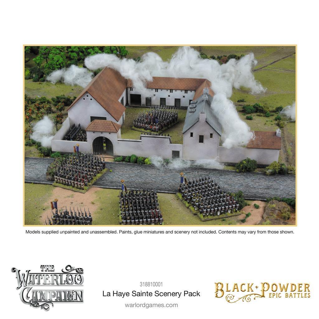 Black Powder Epic Battles: Waterloo - La Haye Sainte Landskapspaket Warlord Games