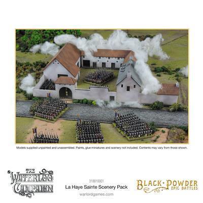 Black Powder Epic Battles: Waterloo - La Haye Sainte Landskapspaket Warlord Games
