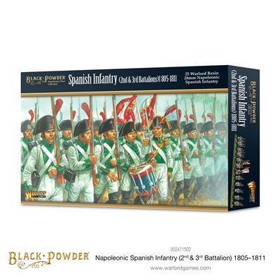 Svart Krut - Napoleonsk Spansk Infanteri (2:a & 3:e Bataljoner) 1805-1811 Warlord Games