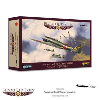 Blood Red Skies - Nakajima Ki-43 II 'Oscar' Squadron Warlord Games