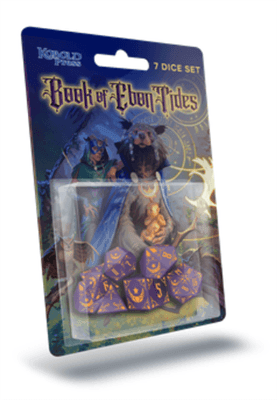 Book of Ebon Tides 7 Dice Set Paizo Publishing