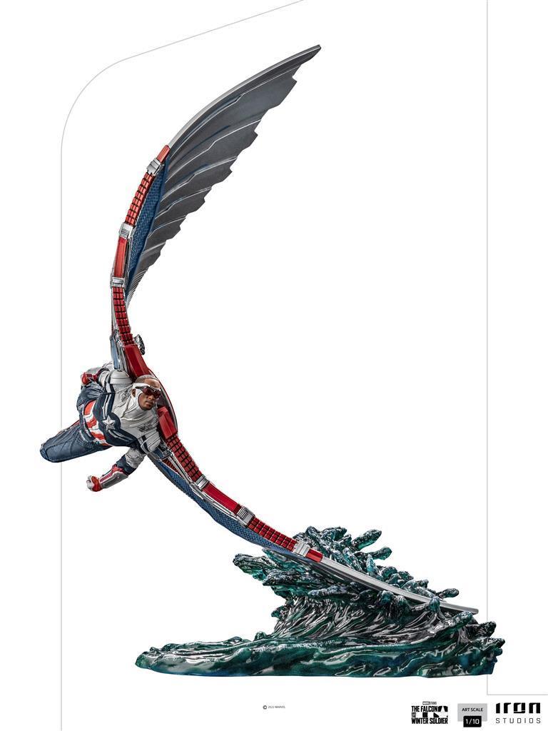 Captain America Sam Wilson Deluxe - The Falcon and the Winter Soldier BDS Art Scale 1/10 Iron Studios & MiniCo