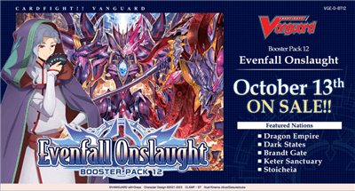 Cardfight!! Vanguard - Evenfall Onslaught Booster Display (16 Förpackningar) - EN Bushiroad
