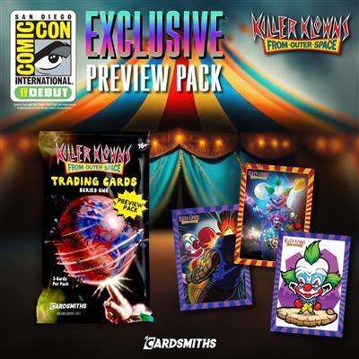 Cardsmiths Killer Klowns Förhandsvisningskortpaket - EN Cardsmiths LLC