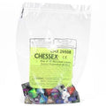 Chessex Gemini Påsar med 50 Blandade Tärningar - Löst Gemini d8 Tärningar Chessex