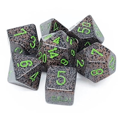 Chessex Speckled Polyhedral 7-Tärningsset - Earth Chessex