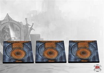 Conquest Elrik's: Imperial Walkway Bases - Cavalry Para Bellum Games