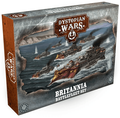 Dystopian Wars: Britannia Battlefleet Set - EN Warcradle Studios